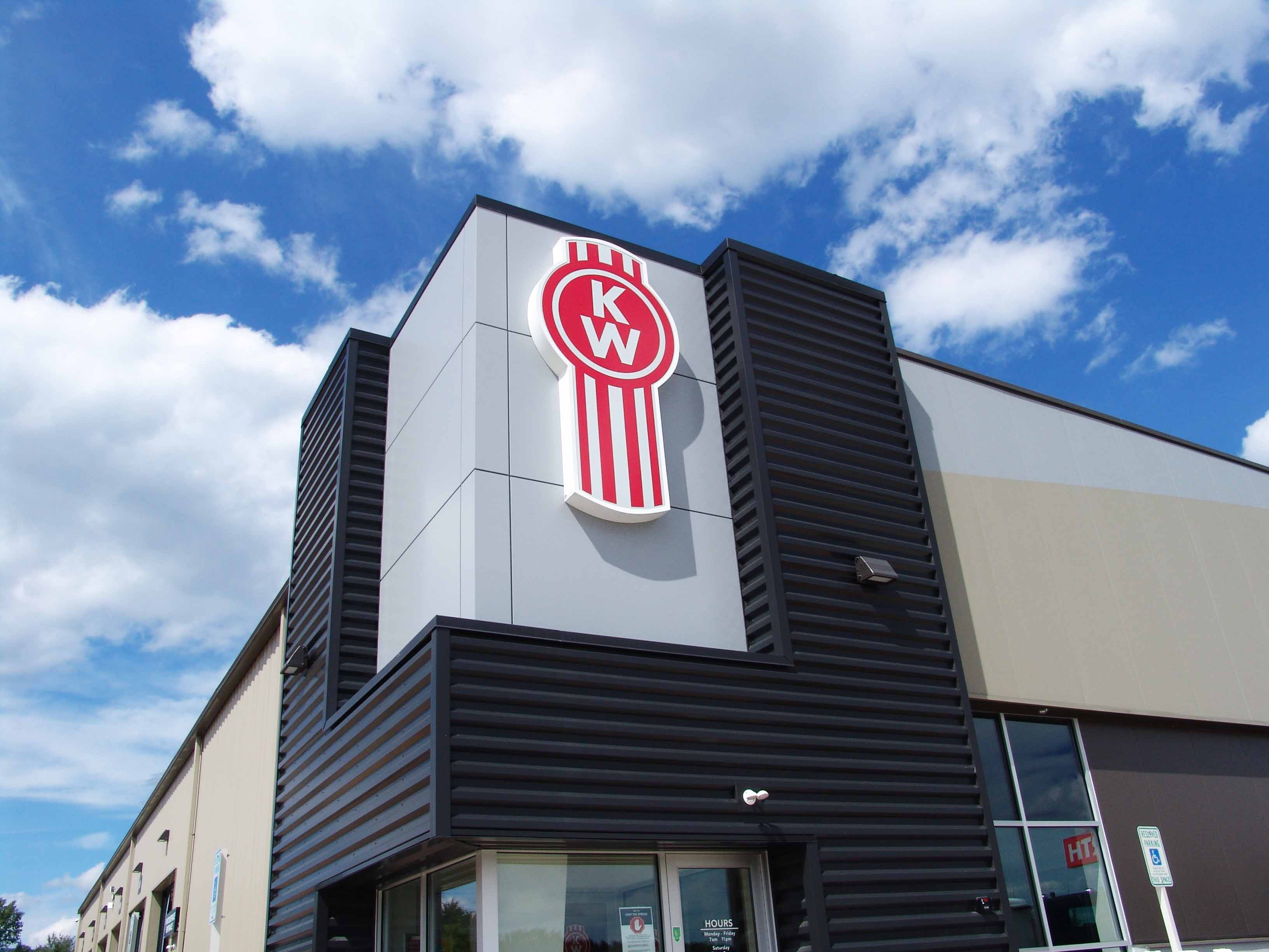 Wisconsin Kenworth Sign Project La Crosse Sign Group